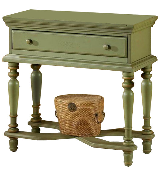 Alison - Solid Wood Console Table - Green