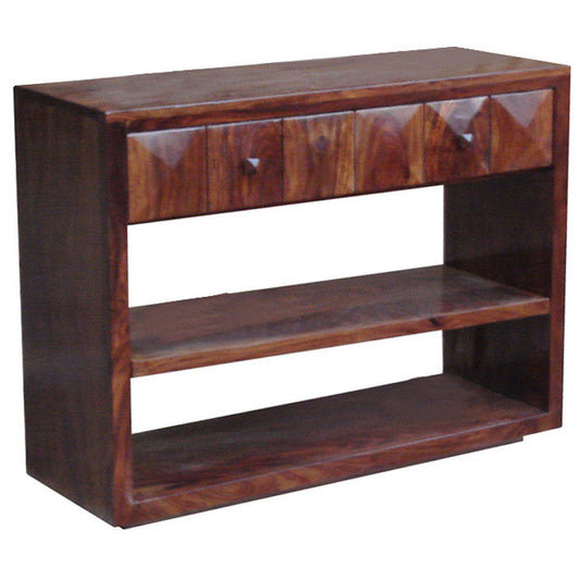 Loretta - Solid Wood Console Table In Walnut Finish