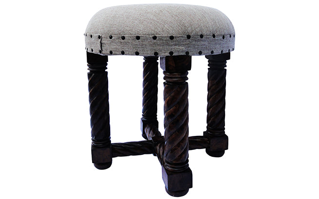 Florence - Walnut Stool 1 - Seater