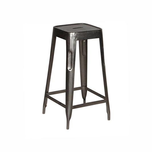 Stylo - Metal Bar Stool - Natural Finish