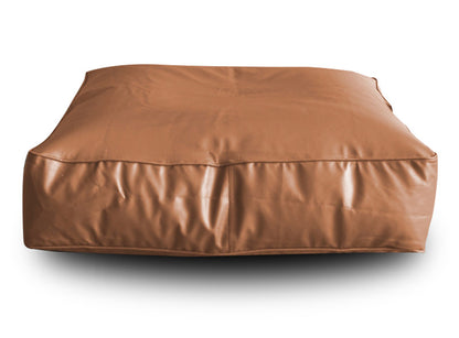 XL Floor Cushion With Beans - Square - Tan