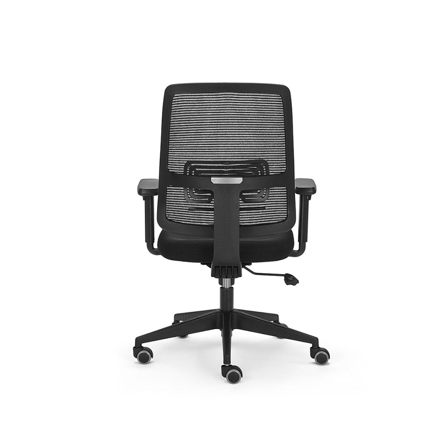 Evo - Ergonomic Chair for Work from Home & Office - Black