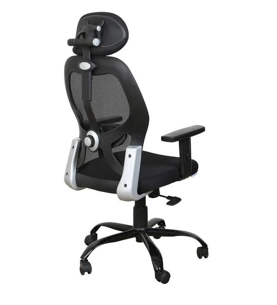 Schuller - High Back Ergonomic Chair for Work from Home & Office - Black