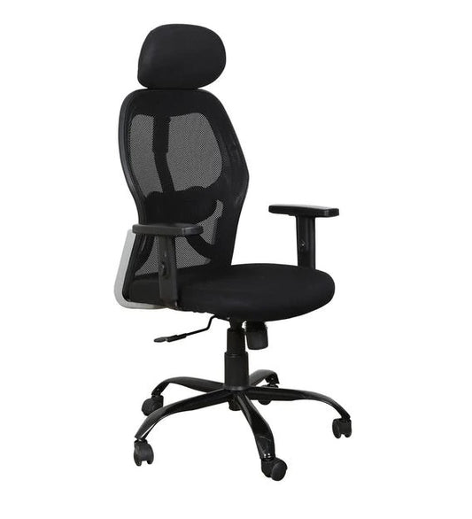 Schuller - High Back Ergonomic Chair for Work from Home & Office - Black