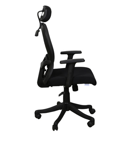 Gallop High Back Ergonomic Chair For Work From Home & Office - Black