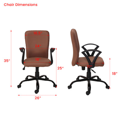 Lego - Ergonomic Chair for Work from Home & Office - Camel