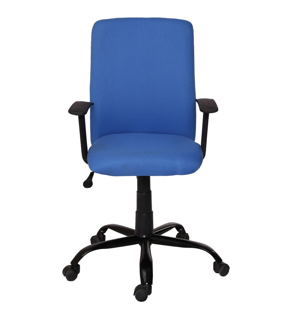 Cuba - Medium Back Ergonomic Chair for Work from Home & Office - Blue