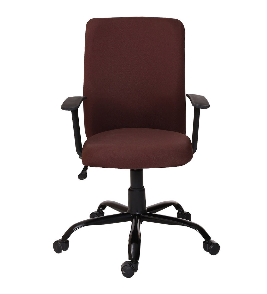 Cuba Medium Back Ergonomic Chair For Work From Home & Office Color- Brown