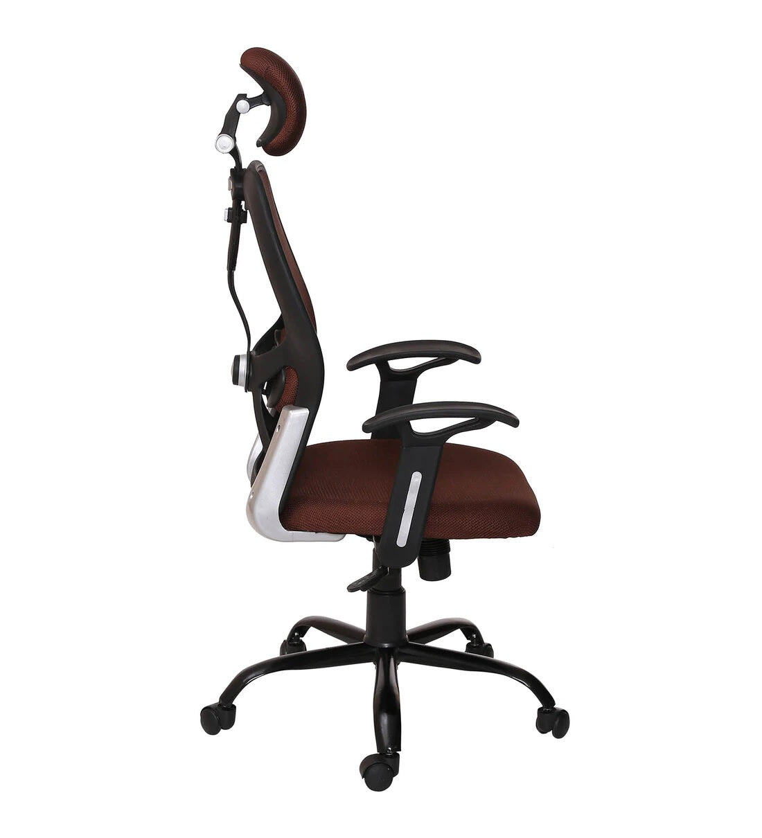 Schuller - High Back Ergonomic Chair for Work from Home & Office - Brown