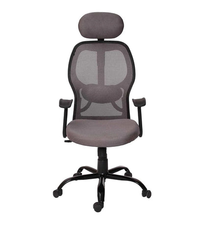 Schuller - High Back Ergonomic Chair for Work from Home & Office - Grey