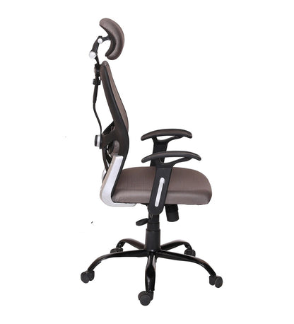 Schuller - High Back Ergonomic Chair for Work from Home & Office - Grey