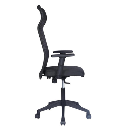 Olivia - High Back Ergonomic Chair for Work from Home & Office -Black