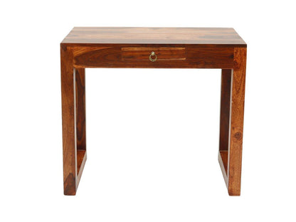 Craig - Solid Wood Console Table With Drawer - Honey