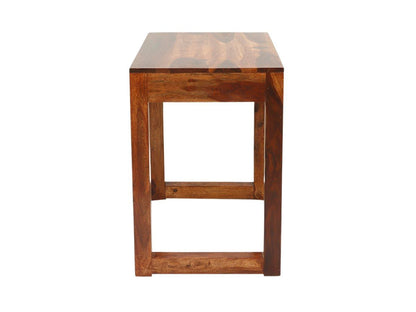 Dalinger - Solid Wood Console Table With Two Drawers - Honey