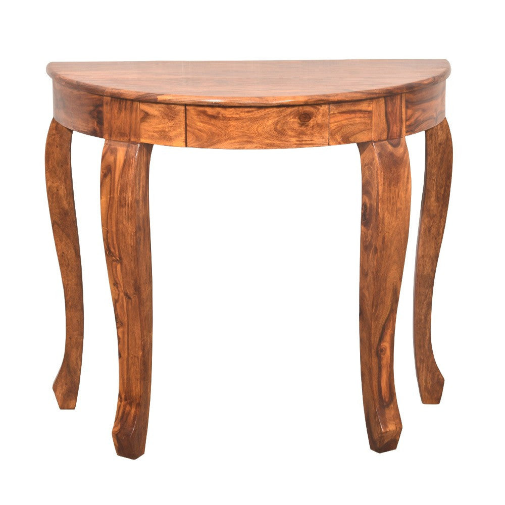 Gradial - Sheesham Wood Console Table - Honey