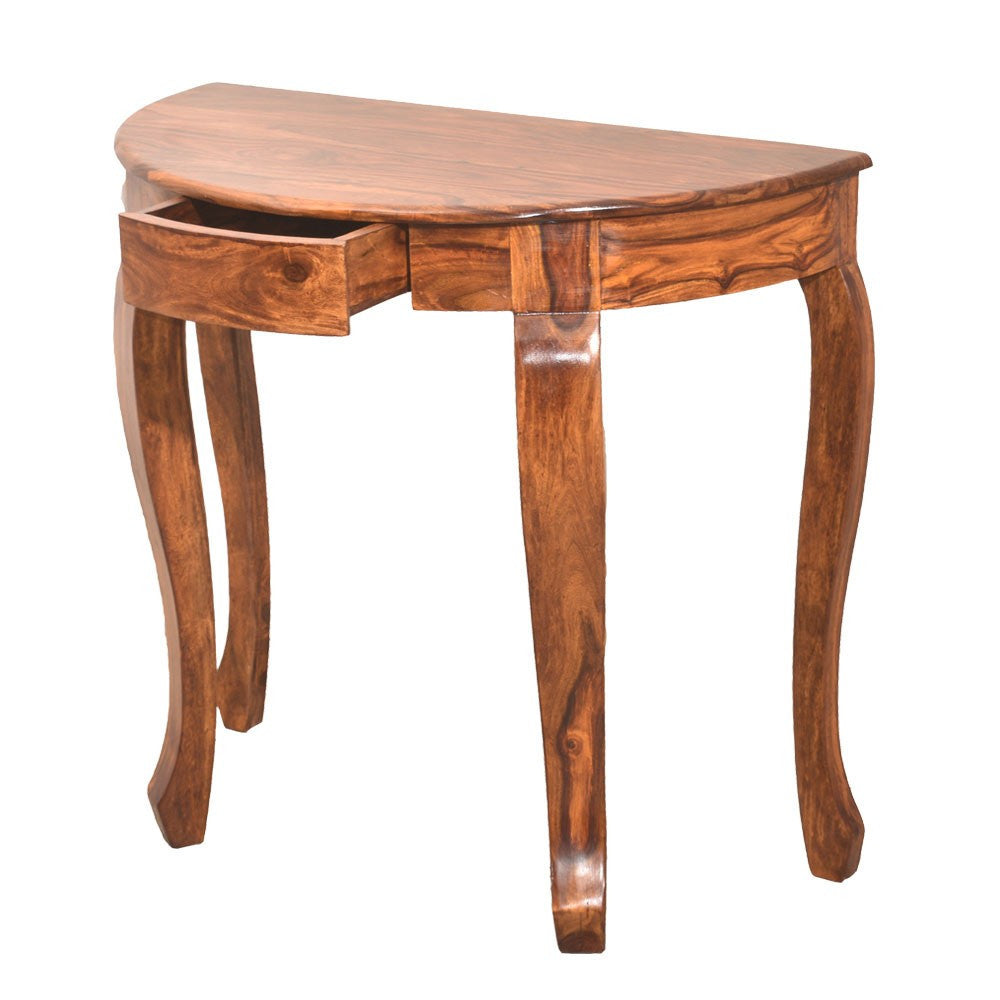 Gradial - Sheesham Wood Console Table - Honey