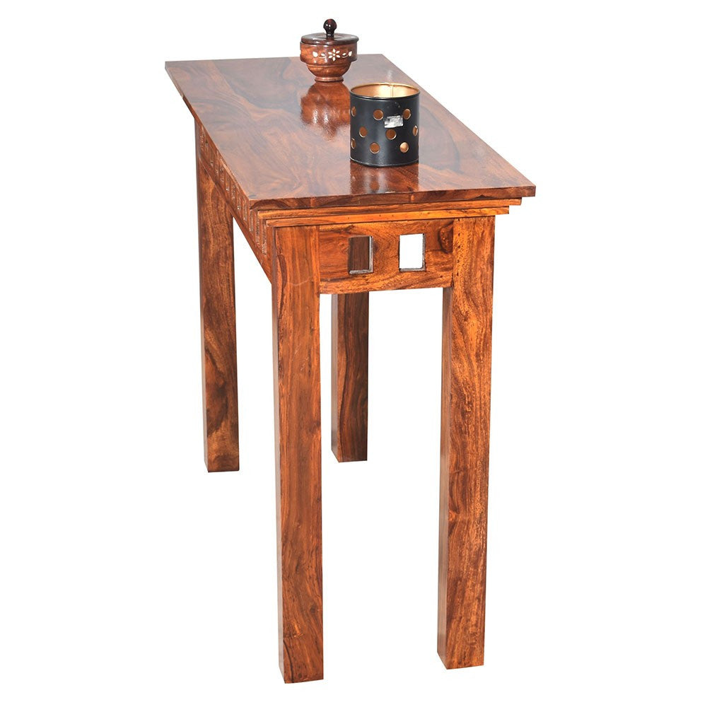 Brandon - Solid Wood Console Table - Honey