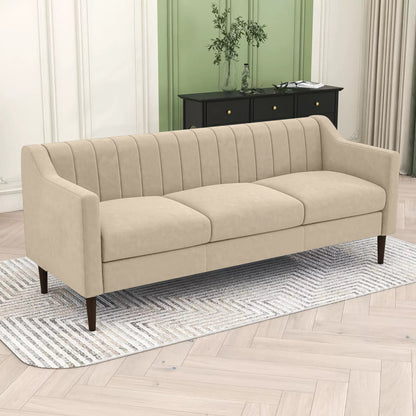 Elle Fabric Sofa - Beige