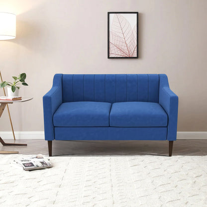 Elle Fabric Sofa - Blue