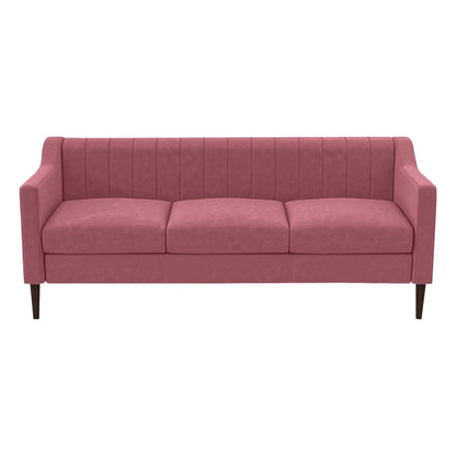 Elle Fabric Sofa - Pink