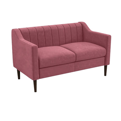 Elle Fabric Sofa - Pink