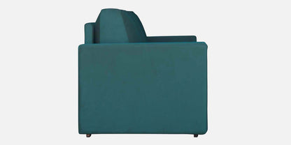 Magnet Fabric 3 Seater Sofa Bed With Loose Cushions and Storage - Sea Green