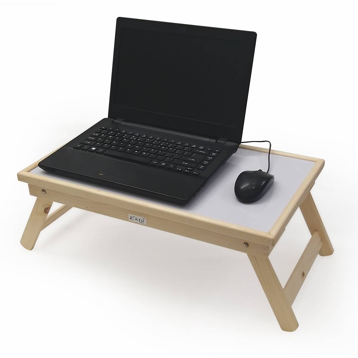 Wooden Folding Laptop Table With Whiteboard